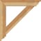 Ekena Millwork Traditional Traditional Rough Sawn Bracket, Western Red Cedar, 4"W x 28"D x 28"H BKT04X28X28TRA01RWR - alternate 4